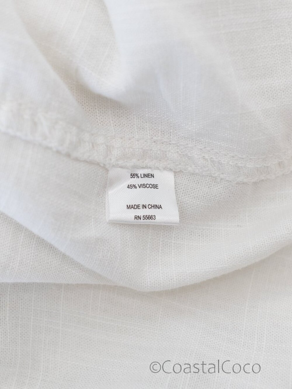 For Cynthia Dress 1X White Linen Blend Cowl Neck HiLow Resortwear Coastal Cruise - Picture 6 of 9